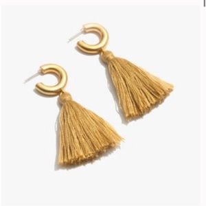 Madewell lantern tassel earring